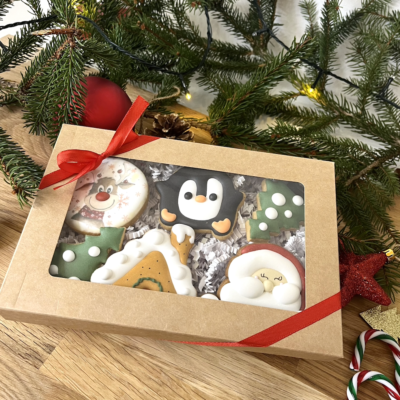 Coffret de Noël à personnaliser : 6 sablés